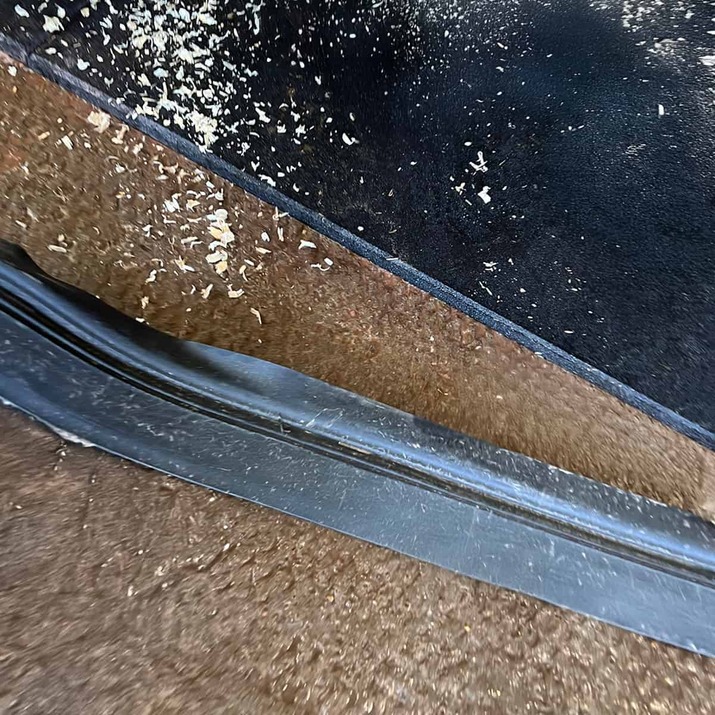 Stallmatta 20 mm, 1 x 1 m