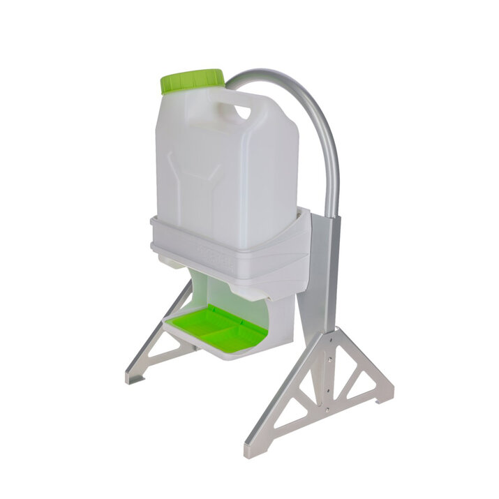 Ställ för vattenautomat och foderautomat höns