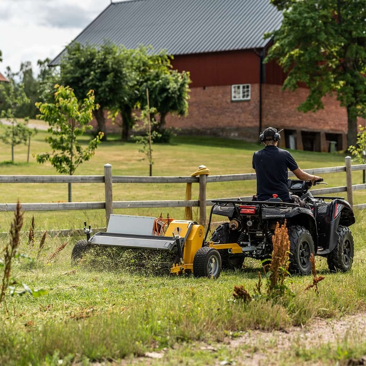 Slaghack ATV eldriven