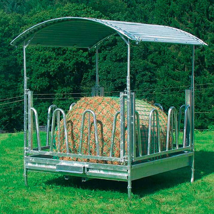 Hönät 280 x 280 cm, maskstorlek 10 x 10 cm, SlowFeeder