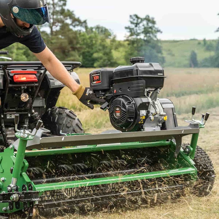 Slaghack ATV med lucka, 1,5 m, Briggs and Stratton 13,5 hk