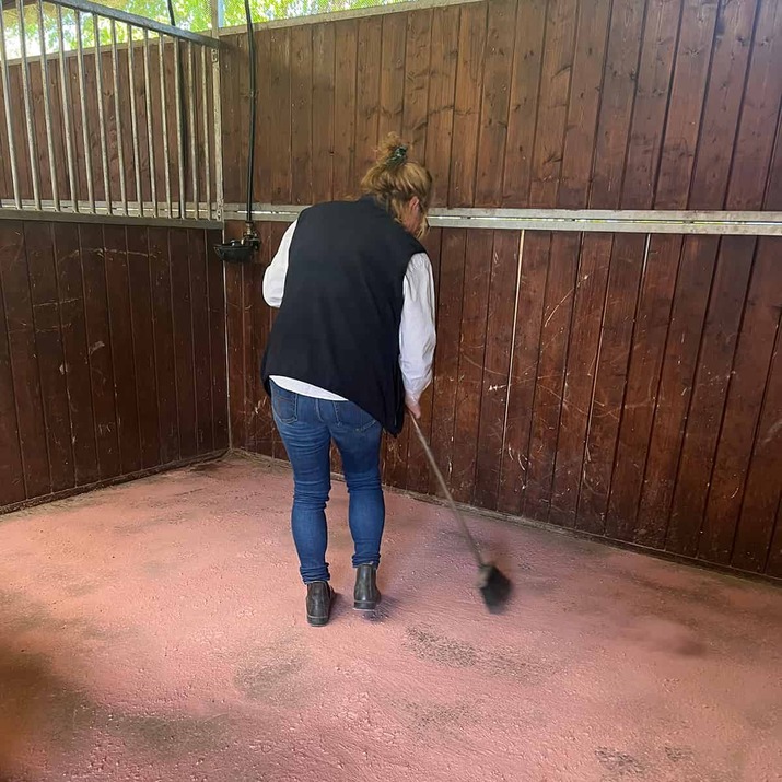 Stallmatta 20 mm, 1 x 1 m