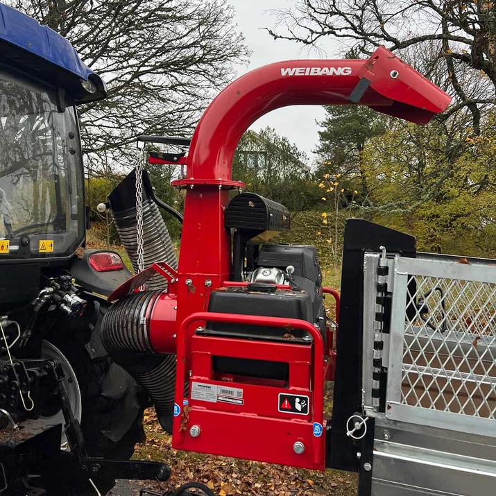 Lövsugsaggregat 21 hk