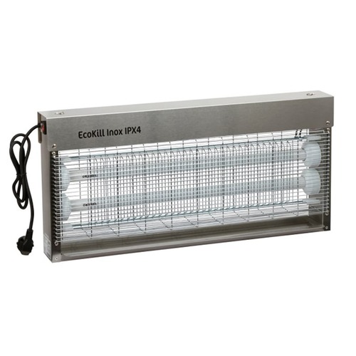 Elektrisk flugfångare Inox IPX4, 2 x 18 W