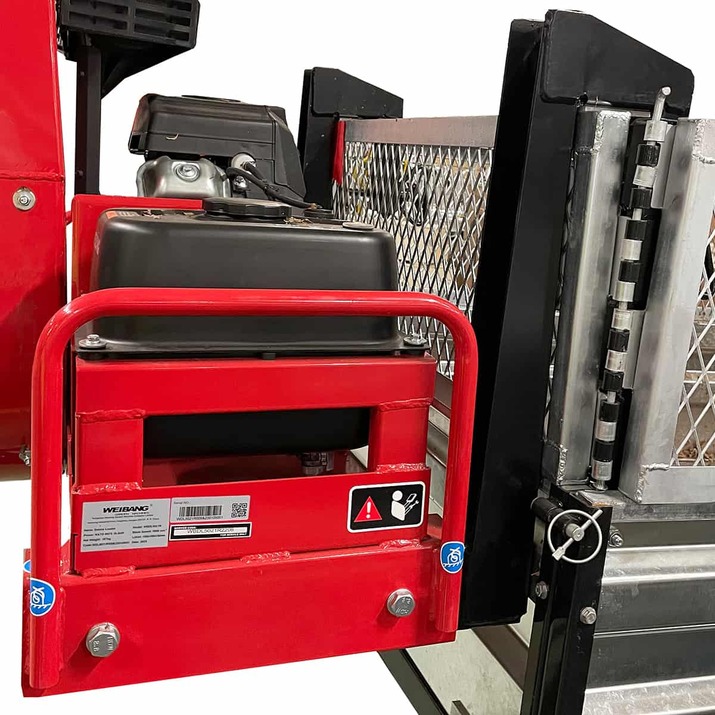 Lövsugsaggregat 21 hk