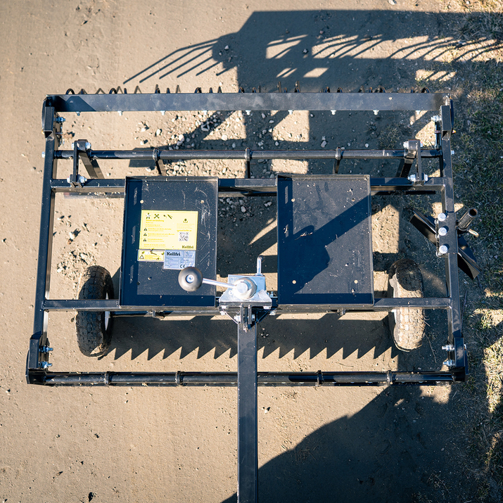 Gårdsharv ATV med justerbart chassi