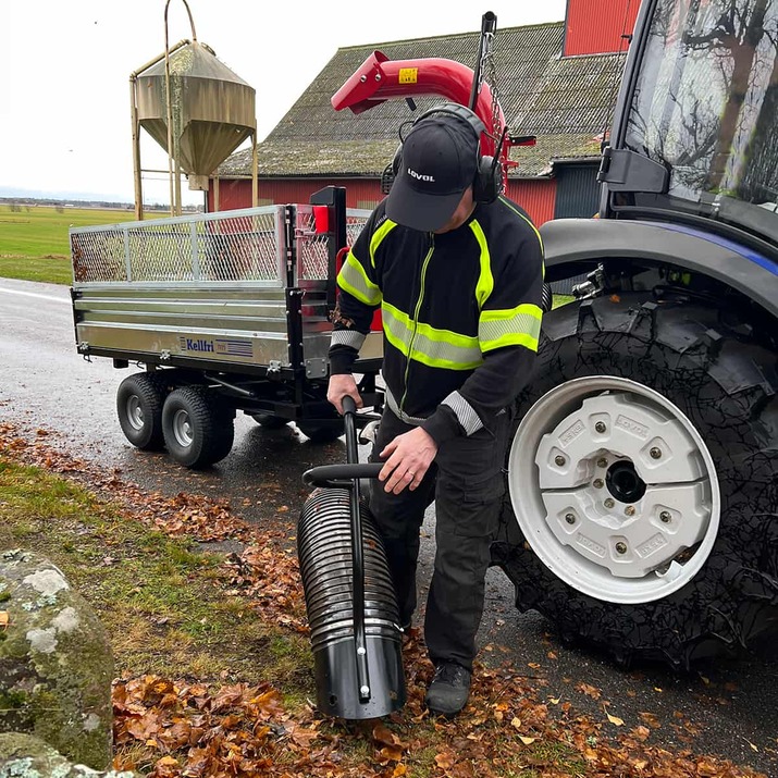 Lövsugsaggregat 21 hk