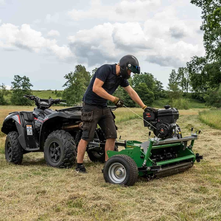 Slaghack ATV med lucka, 1,2 m, Briggs and Stratton 13,5 hk