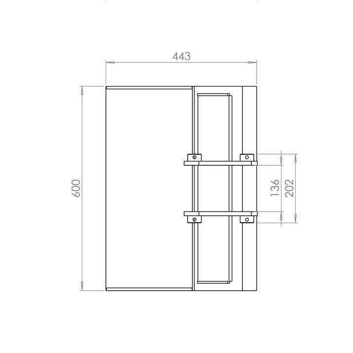 Planeringsskopa till grävaggregat GAATV
