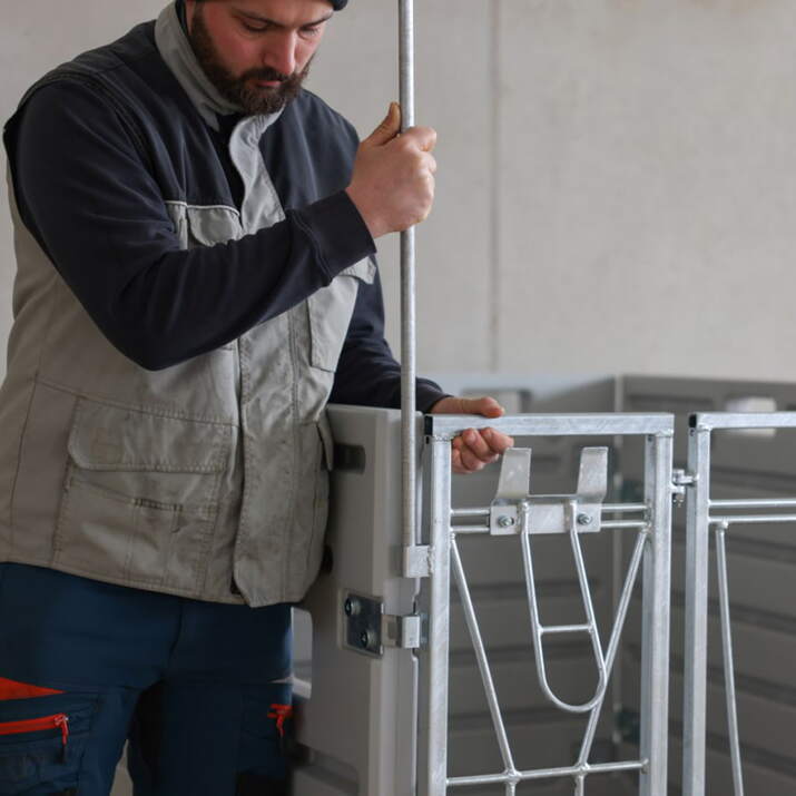 Kalvbox Monteringsstav