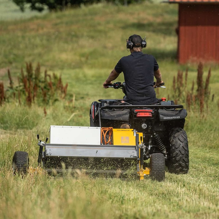 Slaghack ATV eldriven