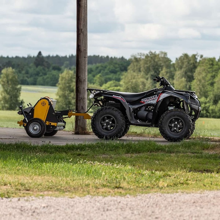 Slaghack ATV eldriven