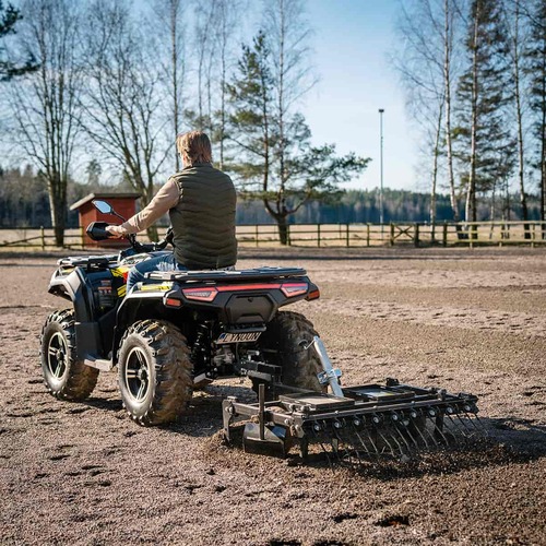 Gårdsharv ATV med justerbart chassi
