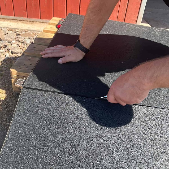 Stallmatta 20 mm, 1 x 1 m