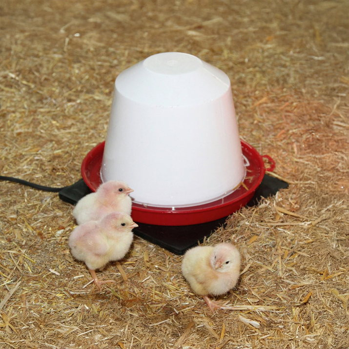 Värmeplatta för vattenautomat till höns, 18 W