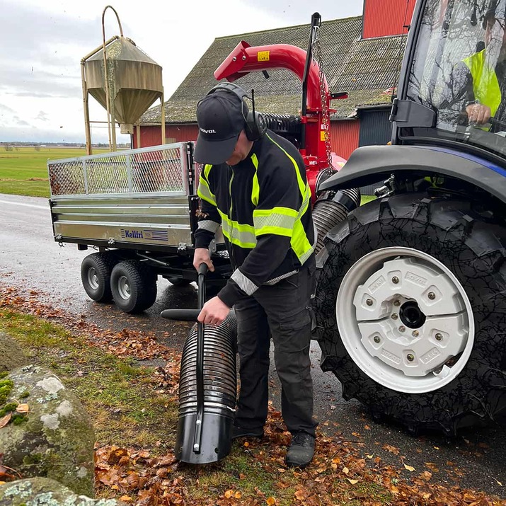 Lövsugsaggregat 21 hk