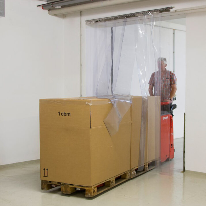 Köldridå -20°C, 200 x 2 mm, 25 m