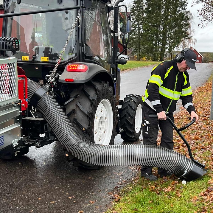 Lövsugsaggregat 21 hk