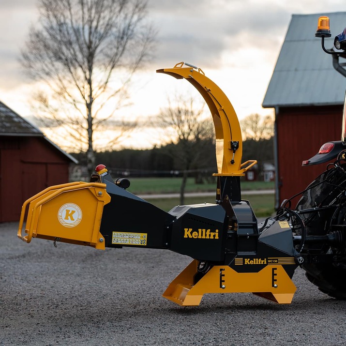 Flishugg 150, med hydraulisk inmatning