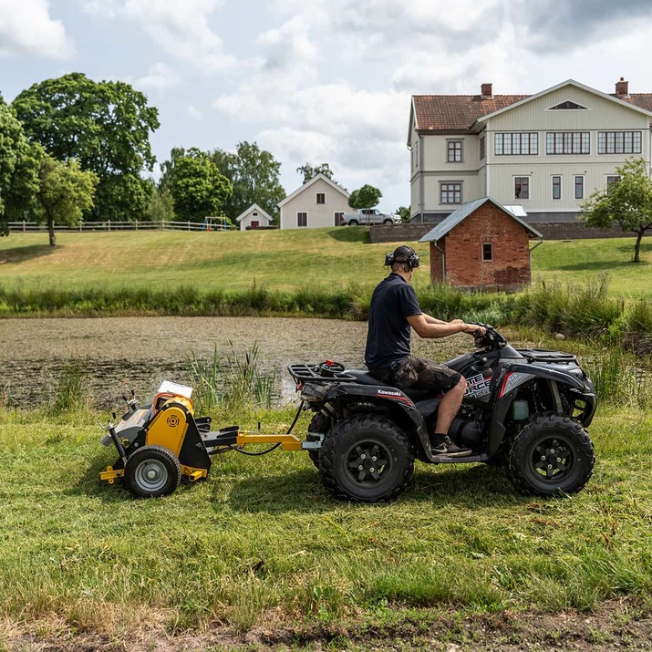 Slaghack ATV eldriven