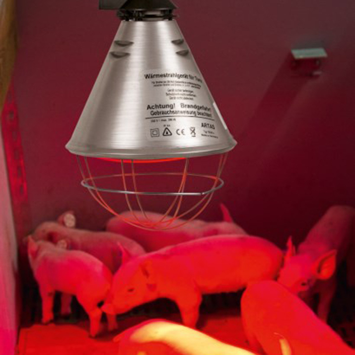 Värmearmatur med sparkontakt ø 21 cm