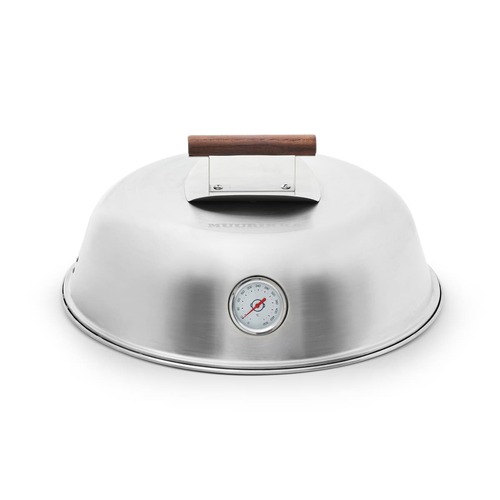 Muurikka Lock med termometer Rostfritt 48 cm